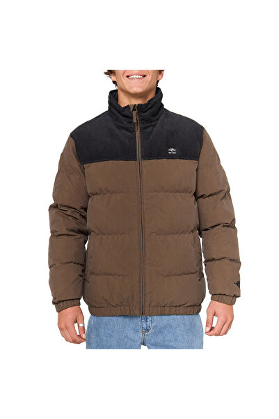 Rip Curl FADE OUT CORD Φουσκωτό Μπουφάν Σοκολατί XL