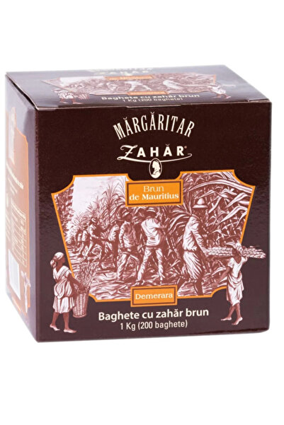 Margaritar Ζαχάρ Μπρουν Στικς 200μπουκάτι, 200x5γρ.