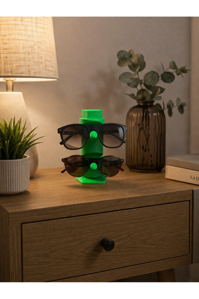 Nobland Foldable Glasses Stand - Glasses Stand 3D Design – Decorative Desktop...