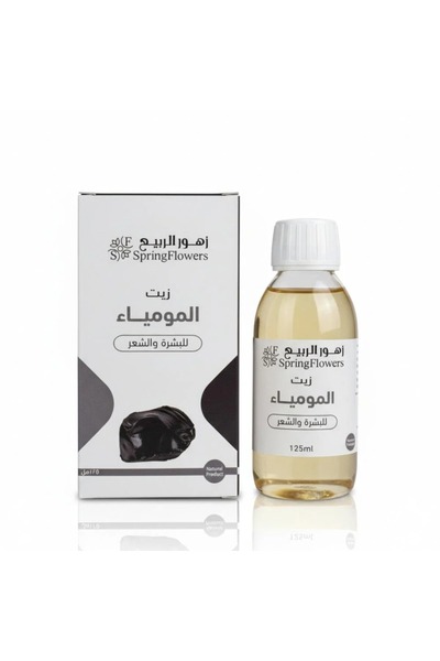 spring flowers زيت المومياء من زهور الربيع للبشرة والشعر 125 مل