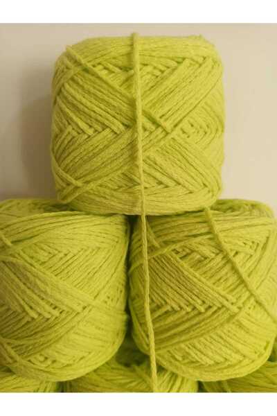 İPEK YÜN İPLİK DÜNYASI Νήμα πλεξίματος Zincir Lase (Πράσινο Φιστίκι) 100γρ