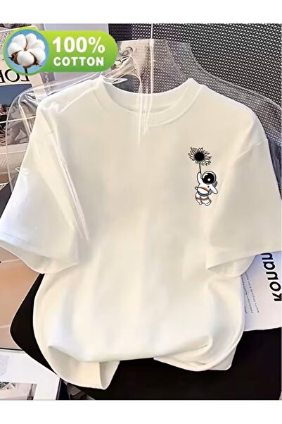 yombaa Μπλουζάκι με στάμπα. Κοντομάνικο καλοκαιρινό & ανοιξιάτικο casual τοπ,...