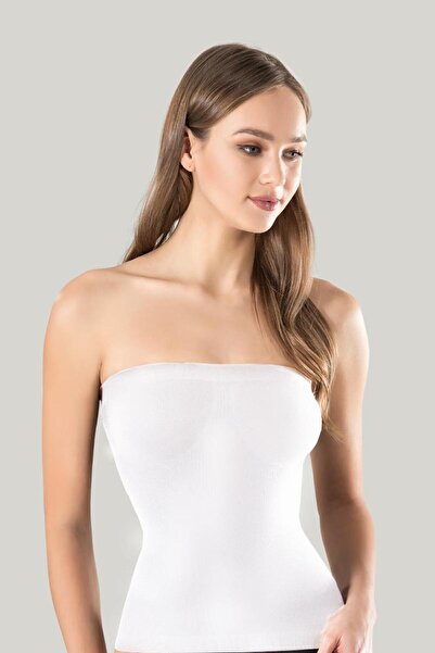 Miss Fit Straplez Atlet Dikişsiz Seamless Toparlayıcı