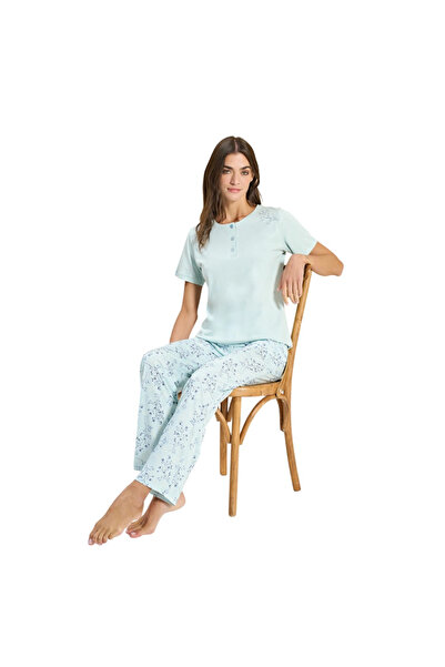 Over Sleep by Poleren Over Sleep 3337 Set de vară modal pentru femei (M-L-XL-...