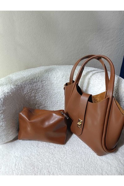 mavolie Leather Shoulder Bag