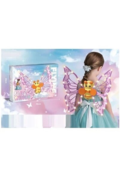 velve Φτερά νεράιδας με φώτα και ήχους για παιδιά, μοντέλο Αλμπίνα, 36 εκ., Φ...