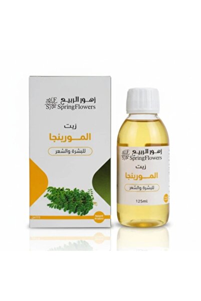 spring flowers زيت المورينجا من زهور الربيع للبشرة والشعر 125 مل