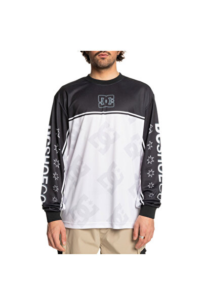 DC ROCK IT Μακρυμάνικο Μπλουζάκι Μαύρο M