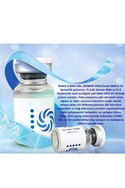 Gebro (SOMON DNA) (10 ML) 1 ADET (ENJEKTÖRLERİ VE TOPİCAL KREM HEDİYELİ)