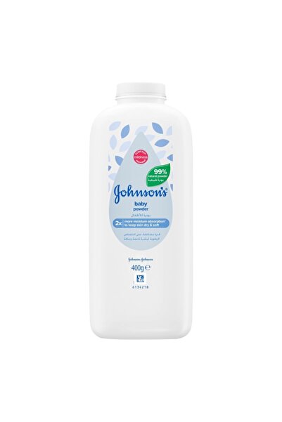 Johnson's جونسون بيبي بودرة طبيعية عادية 400 غرام