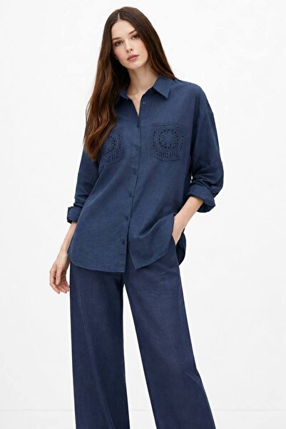 Şeker Portakalım 337 Alt Üst Pantalon Shirt Tencel Set