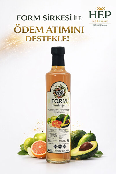 afiyet burada Form Sirkesi 500 ML Bitkisel Karışım | & Ödem Destekleyici Doğa...