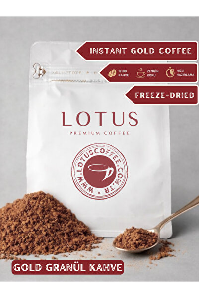 Lotus Coffee Gold Hazır Granül Kahve 1 kg