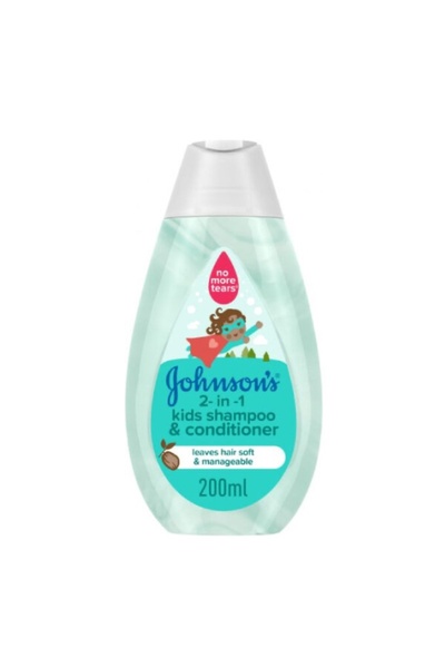 Johnson's Johnson 2-in-1 Kids Shampoo & Conditoner 200Ml