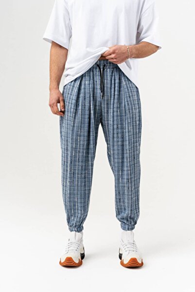 go gang own Πλισέ σαλβάρι με λεπτομέρεια ρίγες, ελαστική μέση και ελαστικά τε...