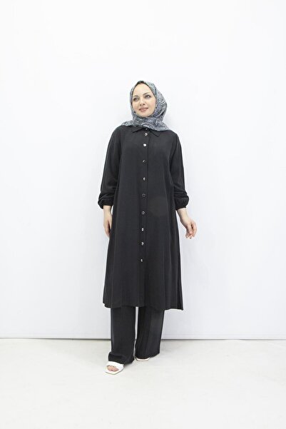 feray kaya 0352 Ezel Long Tunic Set