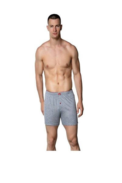 Gümüş İç Giyim 4020 Ανδρικό μποξεράκι από χτενισμένο βαμβάκι με επίπεδη μέση,...