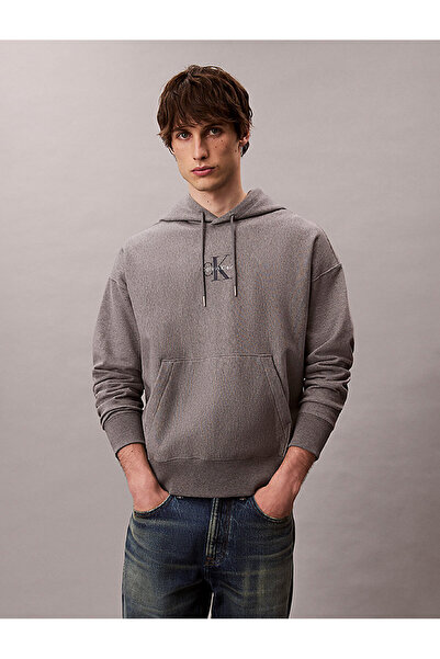 Calvin Klein Men's Premium Terry Micro Sweatshirt