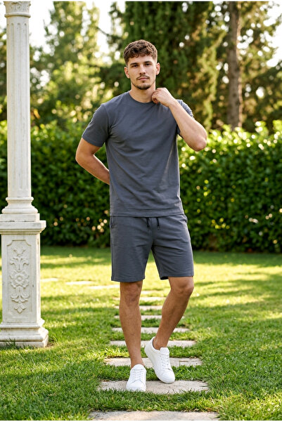 Remy's Men's 2 Thread T-Shirt Shorts Set