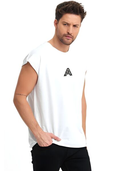 LOTS MODA T-shirt large size A printed