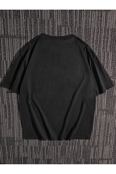 AZIZI TEKSTIL Κόκκινο μπλουζάκι με στάμπα Ιαπωνίας