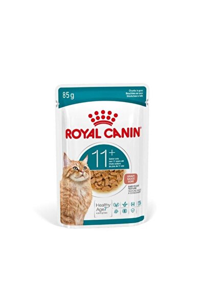 Royal Canin Ageing 11+ Sos İçinde Pouch Yaşlı Kedi Konservesi 85 gr
