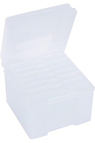 Generic 6-Grid Colorful Seed Organizer - Compact and Portable Plastic Storage...