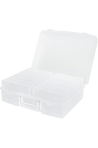 Generic Colorful 16 Grids Seed Organizer Plastic Transparent Sealed Storage B...