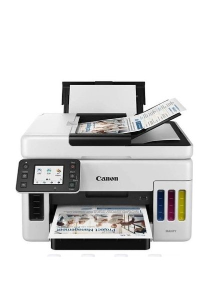 Canon Maxify Gx7040 Çok Fonksiyonlu Photoink Mürekkepli Tanklı Yazıcı Tarayıcı Fotokopi Faks