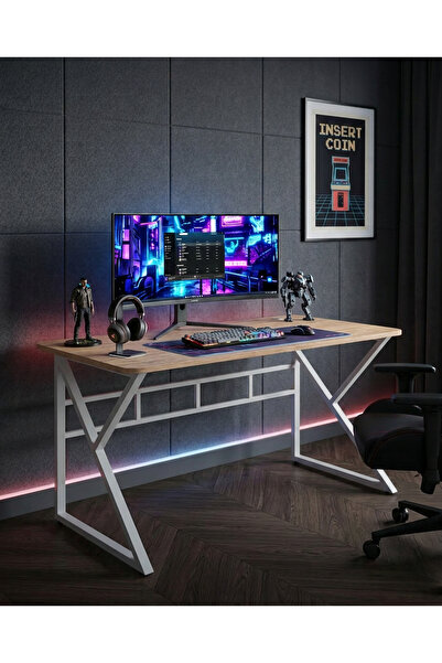 TEKATEL Oyuncu masası Bilgisayar Masası Gaming Masa Metal ayaklı Çalışma Ofis...
