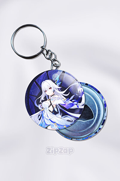 ZipZap Στολίδι τσάντας Skirk Genshin Impact με μπρελόκ (1 ΤΕΜ)