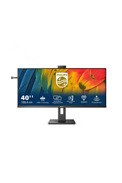 Philips 40B1U5601H 40 " Ultrawide IPS 3440x1440 120Hz USB-C 100W Monitor cu c...
