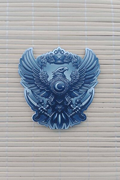 İZMİR ASKERİ MALZEME Kartal Kabartmali Tasarim 3D TPU Termoplastik Gogus Arma...