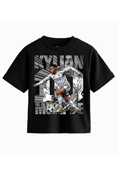 ROLY Tricou Unisex Bumbac Print Fotbal Speed Star Kylian Mbappe