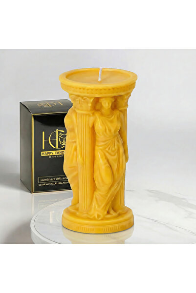 Happy Candles Lumanare din ceara de albine, Zeita Greaca Artemis
