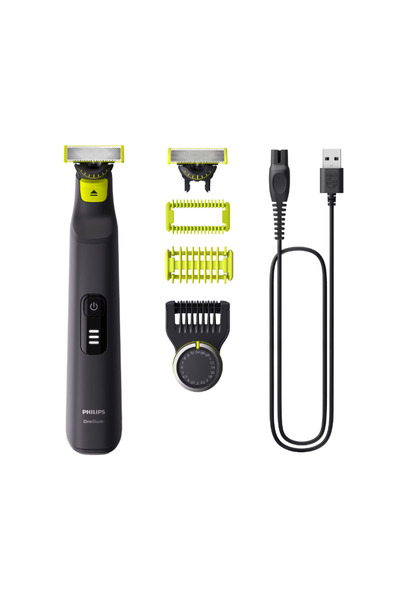 Philips OneBlade Pro QP6542/15 Trimmer/Aparat de ras pentru față și corp, Pie...