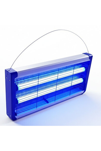 Mustran 45 cm Büyük Boy Elektrikli Sinek Öldürücü 10W UV Işıklı Çift Tüplü As...