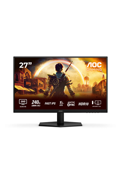 Aoc Q27G42ZE Monitor de gaming 27 " QHD Fast IPS, 260Hz, 1ms, HDMI/DP