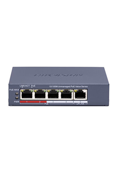 Hikvision Hk Switch Poe 4 Porturi Fara Management