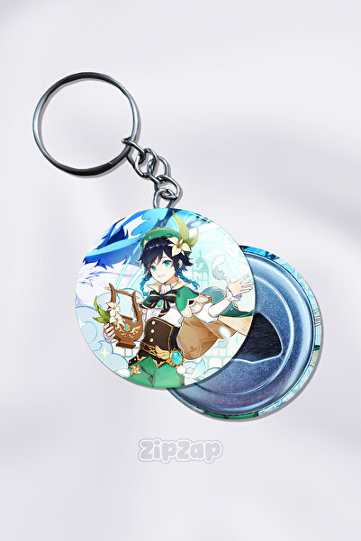 ZipZap Venti Genshin Impact Διακοσμητικό Μπρελόκ για Τσάντα (1 ΤΕΜΑΧΙΟ)