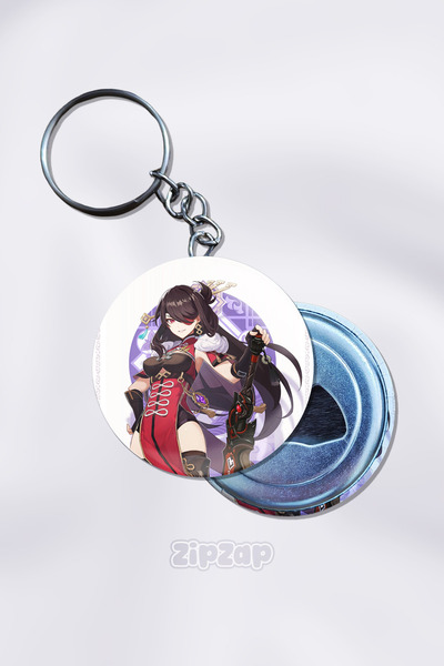 ZipZap Διακοσμητικό μπρελόκ τσάντας Beidou Genshin Impact (1 ΤΕΜ)