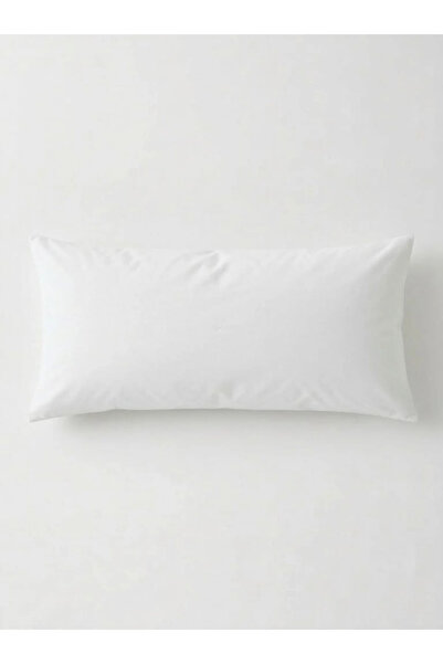 Alpateks Home Pamuk Polyester Beyaz Gizli Fermuarlı 50x90Cm Uzun Yastık Kılıf...