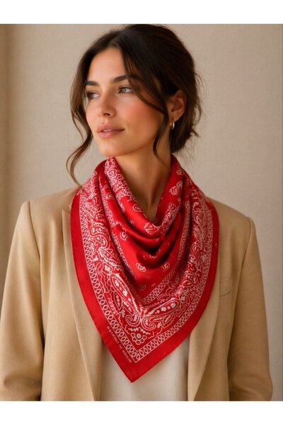 Nilbutik Ethnic Pattern Bandana Scarf
