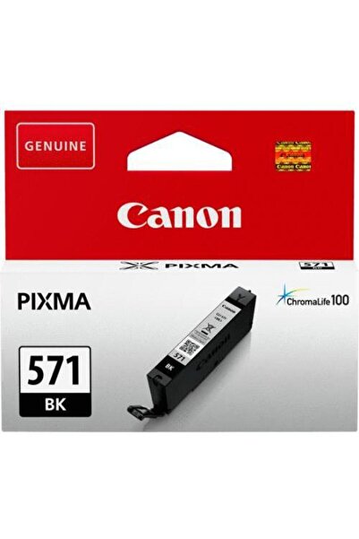 Canon CLI-571BK Μαύρο Φυσίγγιο Μελάνης 7ml για τη σειρά Pixma MG5750/6850/7750