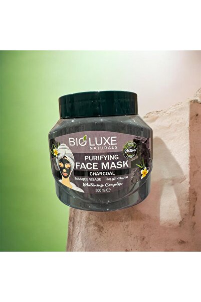 BIOLUXE Face mask charcoal