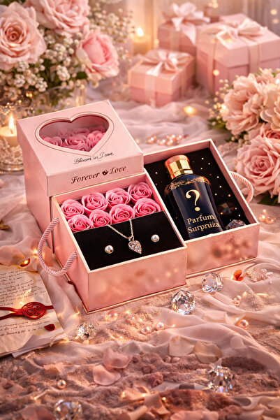 A2Z  "Αιώνια Αγάπη " Πολυτελές Σετ Δώρου – Κουτί με 9 Αιώνια Τριαντάφυλλα, Κο...