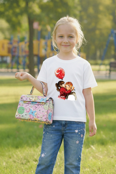 LORVEX Παιδικό μπλουζάκι 23 Απριλίου Unisex (Κορίτσια - Αγόρια) 100% βαμβακερ...