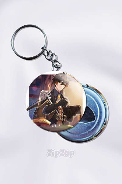 ZipZap Διακοσμητικό μπρελόκ τσάντας Zhongli Genshin Impact (1 ΤΕΜ)