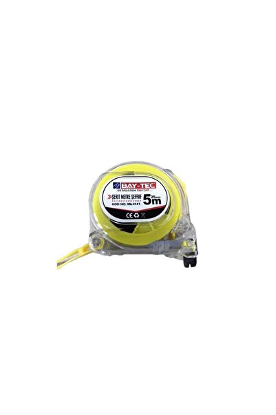 Baytec Şeffaf Şerit Metre 10 mm x 25 mt MK4143