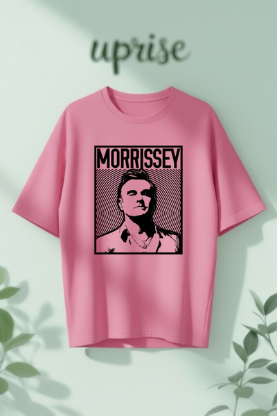 Vordevia Μπλουζάκι Morrissey με στάμπα από βαμβάκι σε μεγάλο μέγεθος